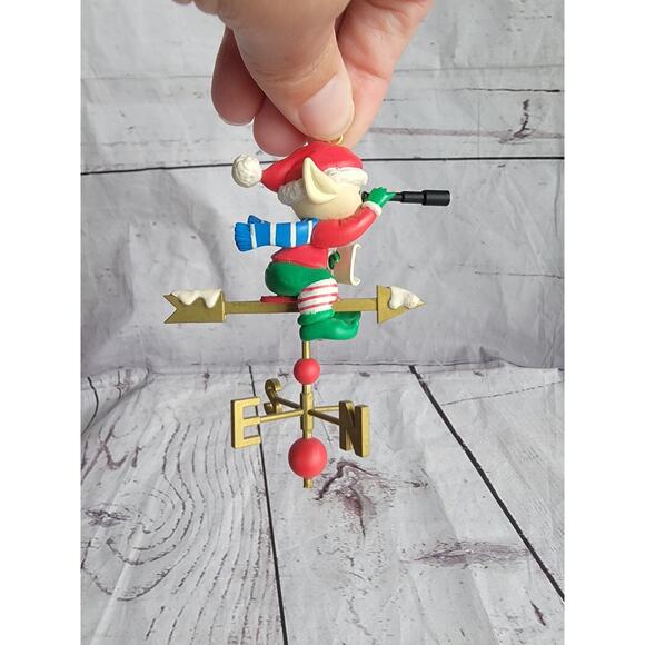 Noma Ornamotion Vintage Rotating Ornament " Weather Watch" No Plug Read - Picture 1 of 7